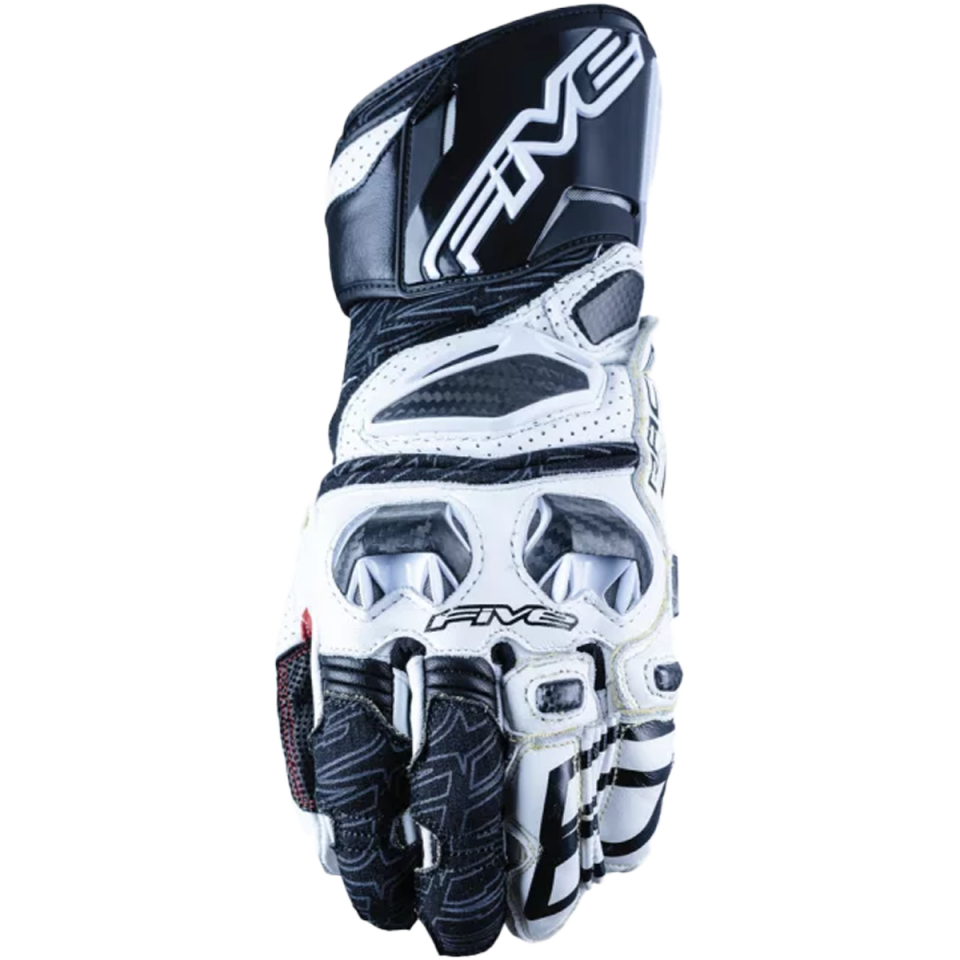 RFX Race - Siyah/Beyaz Yarış Eldiveni
