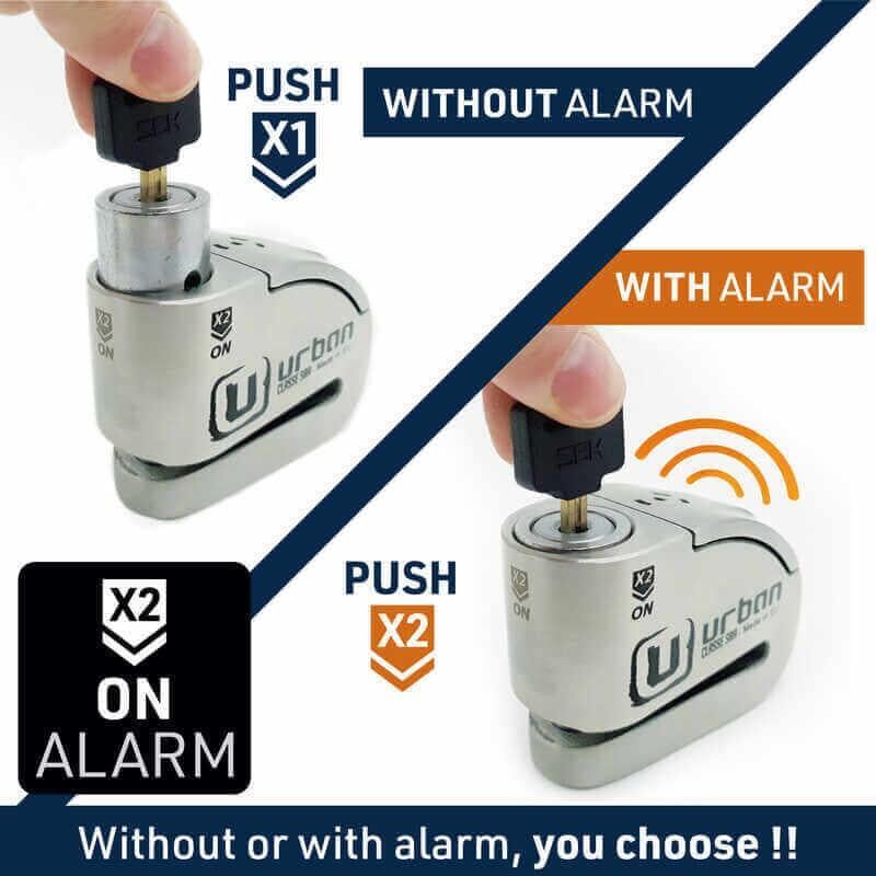 URBAN SECURITY UR14S SRA ALARMLI DİSK KİLİDİ