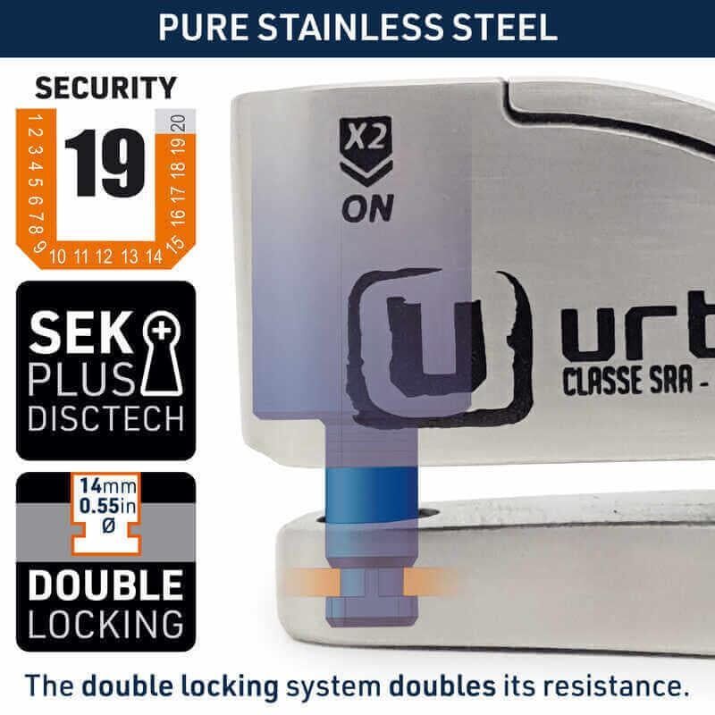 URBAN SECURITY UR14S SRA ALARMLI DİSK KİLİDİ