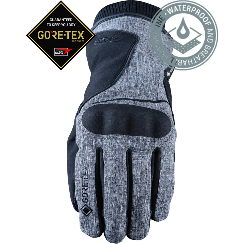 Five Gloves Stockholm GTX - Gri Su Geçirmez Kışlık Eldiven