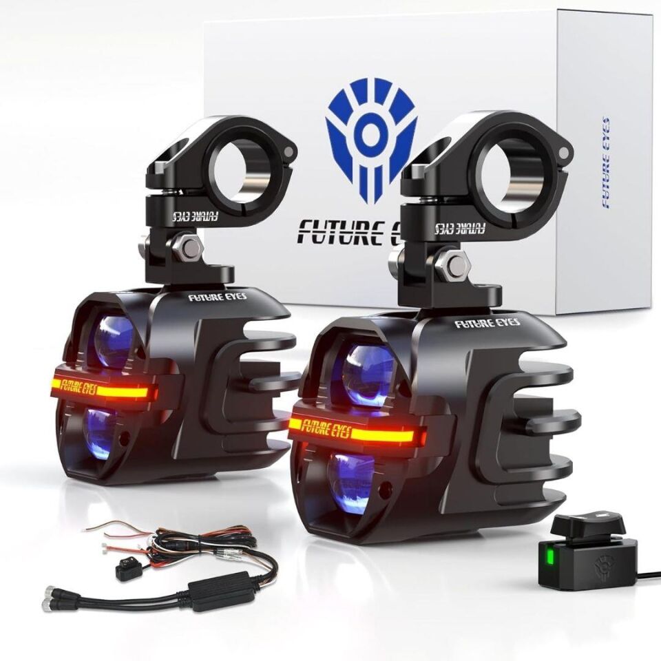 Future Eyes X80 Motosiklet Sis Farı 120W