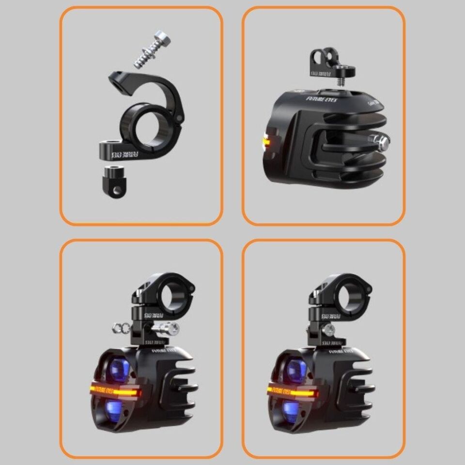 Future Eyes X80 Motosiklet Sis Farı 120W