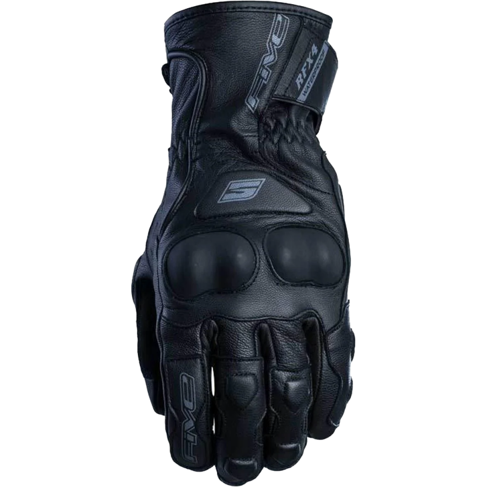 Five Gloves RFX4 WP - Siyah Su Geçirmez Kışlık Motosiklet Eldiveni