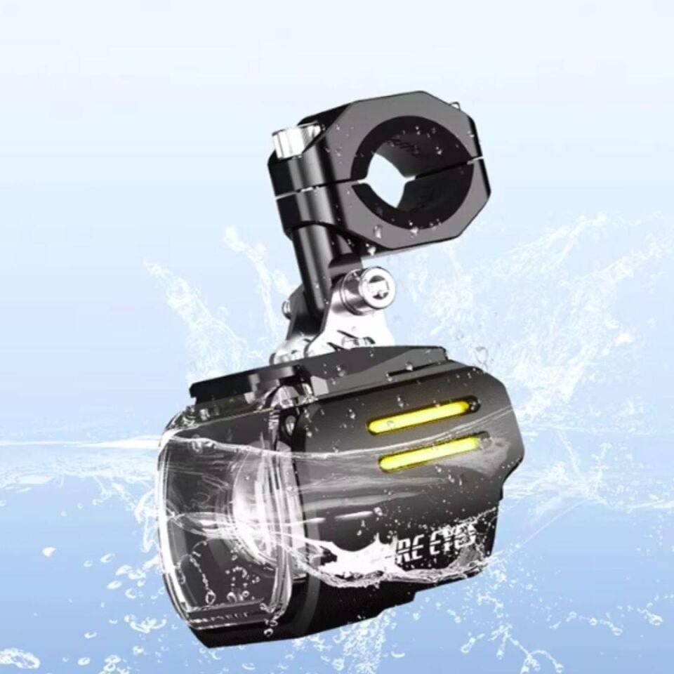 Future Eyes UF1 Sis Farı 60W Sarı Angel (Wireles Tuş Takımı)