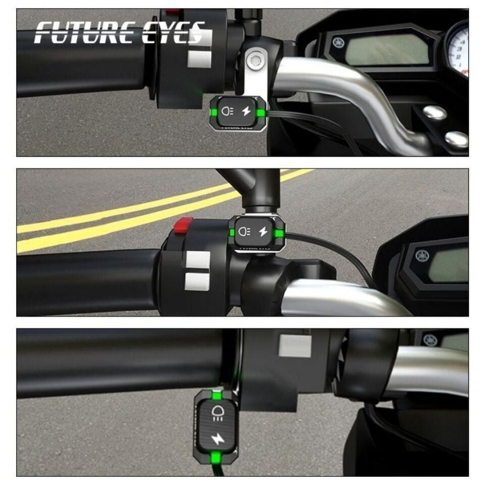 Future Eyes F150S MINI Sis Farı 60W (Kablolu Tuş Takımı)