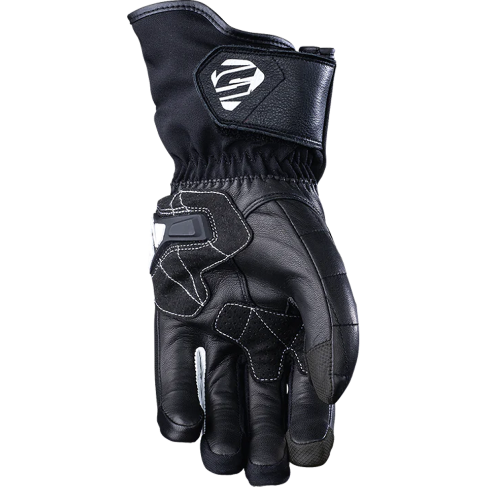 WFX Skin GTX - Siyah/Beyaz Su Geçirmez Kışlık Korumalı Kadın Deri Eldiven