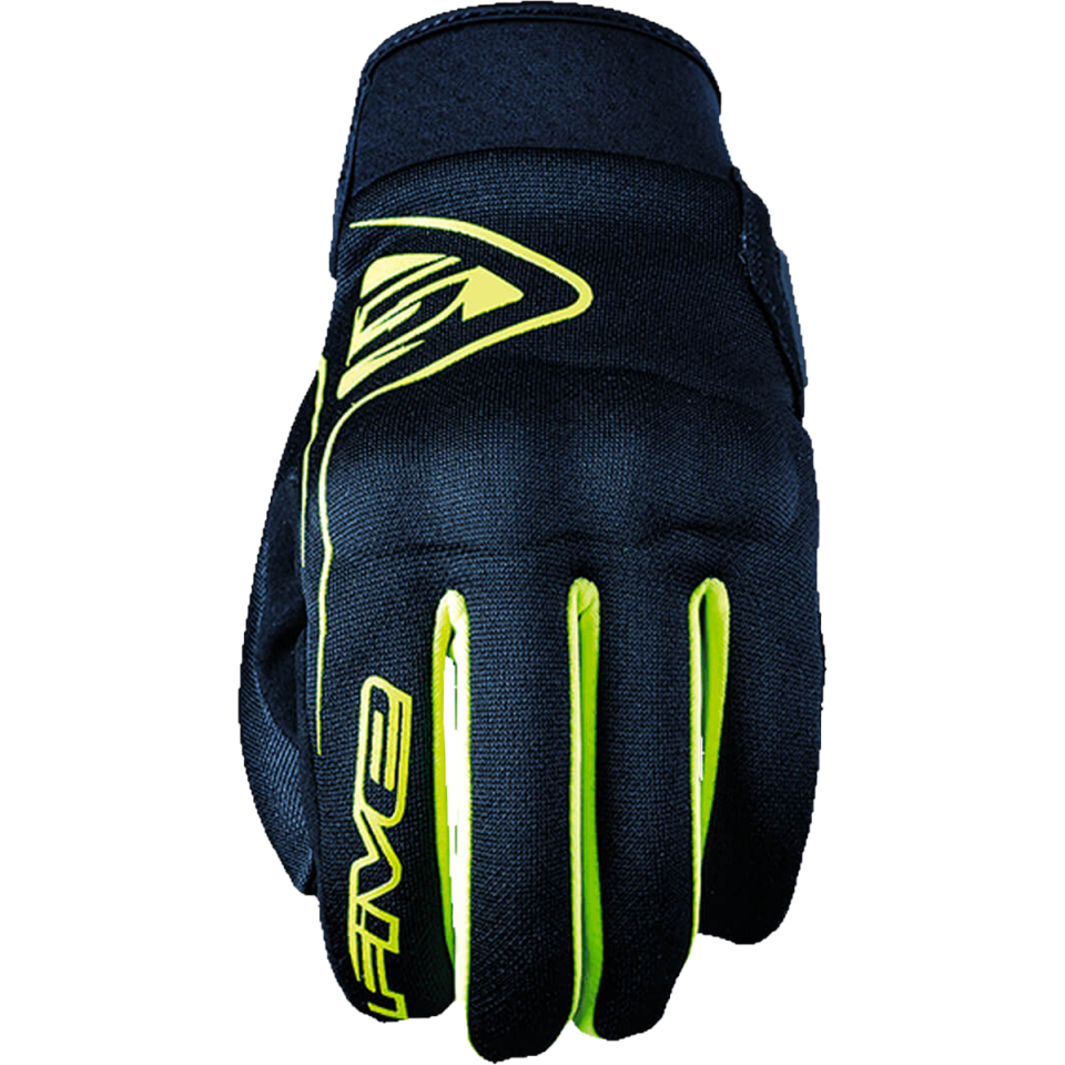 Five Gloves Globe - Fosfor Sarı Motosiklet Eldiveni