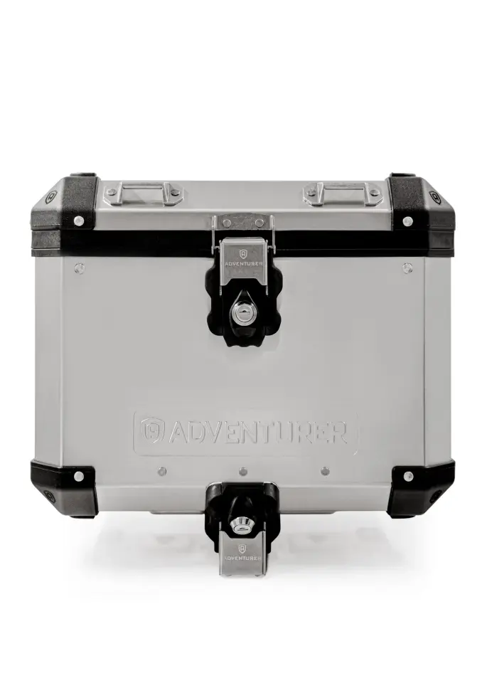 Alüminyum Arka Çanta , Honda Africa Twin HONDA - 38L - 18-19 - Metalik Gri