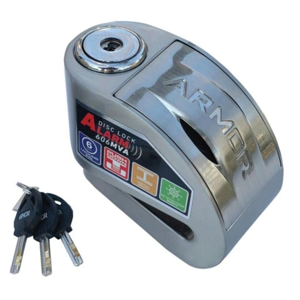 ARMOR 606MVA ALARMLI DİSK KİLİDİ 6mm