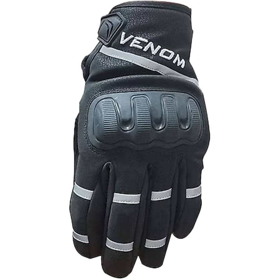 9010 Soft Shell - Kışlık Motosiklet Eldiveni / Siyah