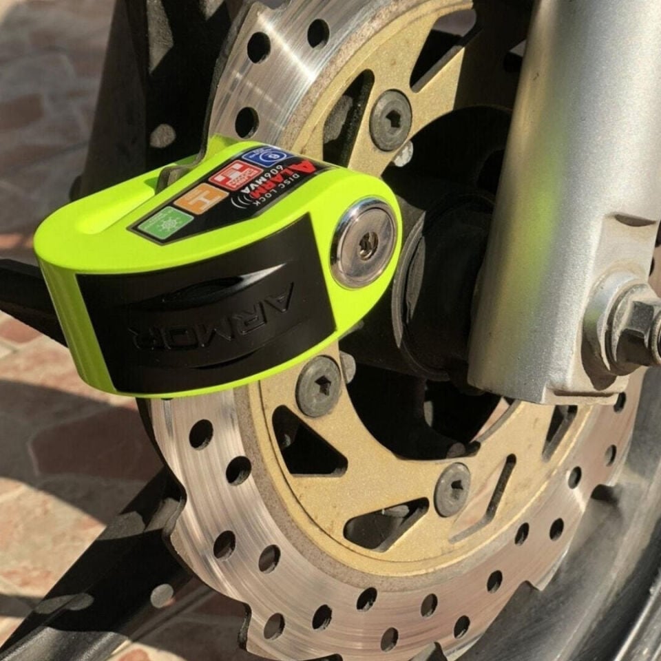 ARMOR 606MVA ALARMLI DİSK KİLİDİ 6mm Yeşil