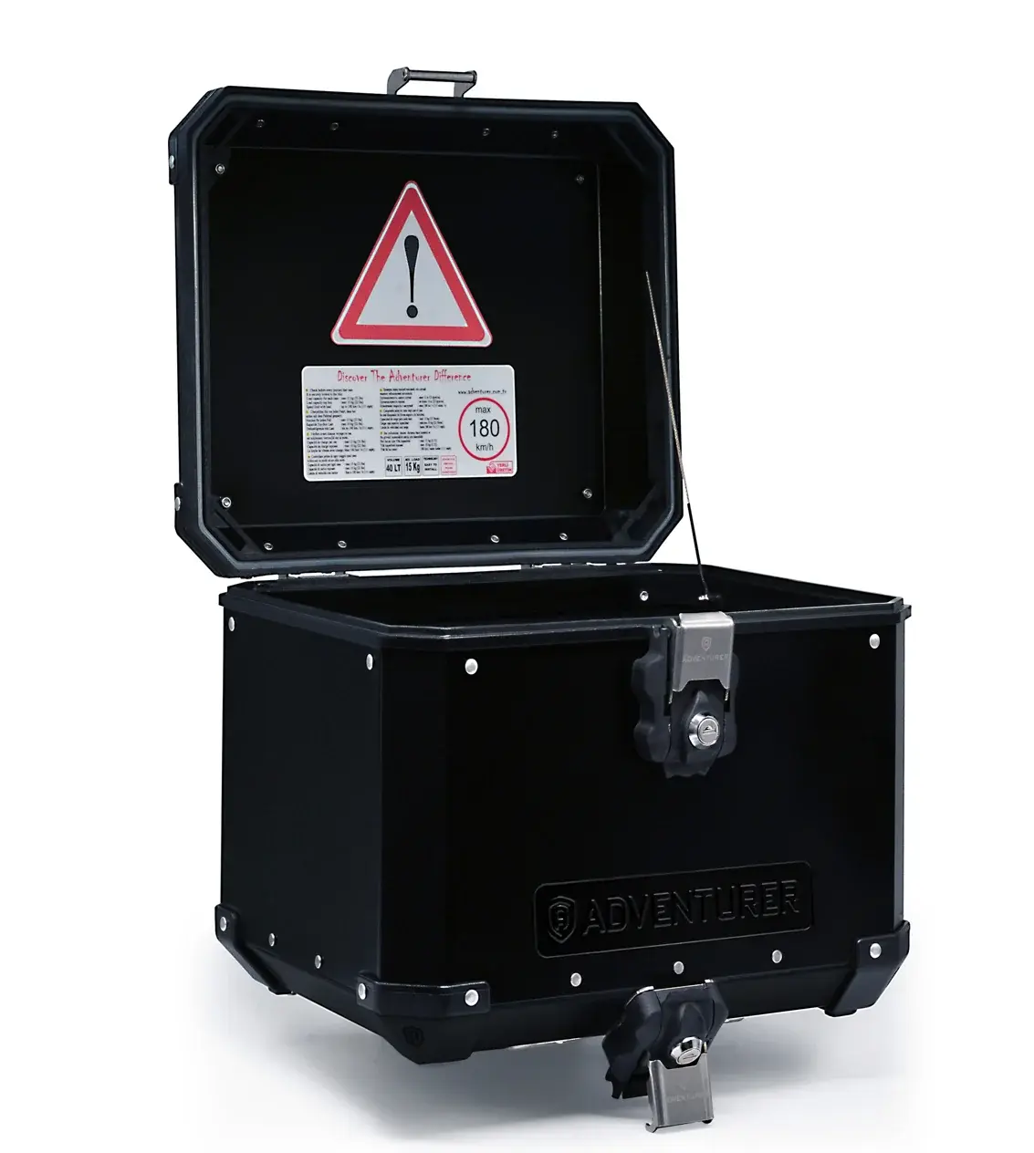 Alüminyum Arka Çanta , Honda Africa Twin HONDA - 38L - 18-19 - Siyah