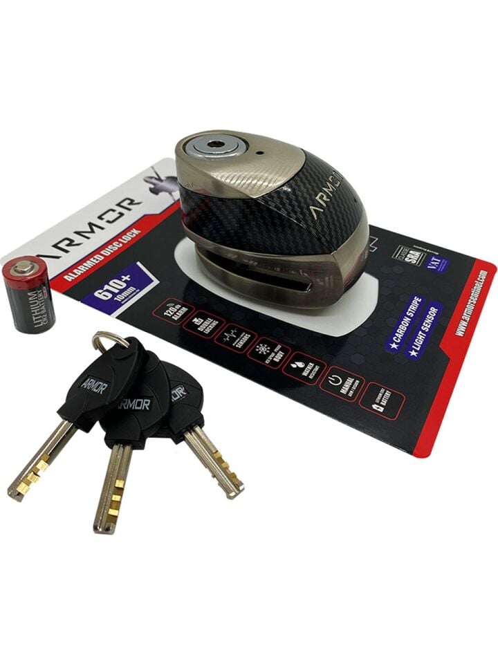 ARMOR 610 MVA PLUS ALARMLI DİSK KİLİDİ 10MM