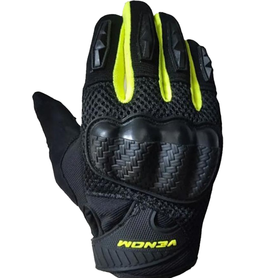 VN-920 Fosfor Sarı - Motosiklet Eldiveni