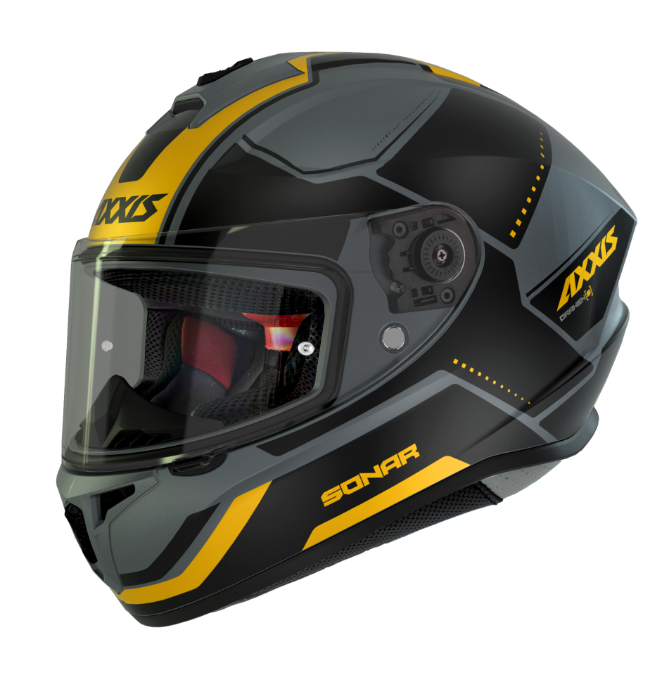 Axxis Draken S Sonar Mat Sarı