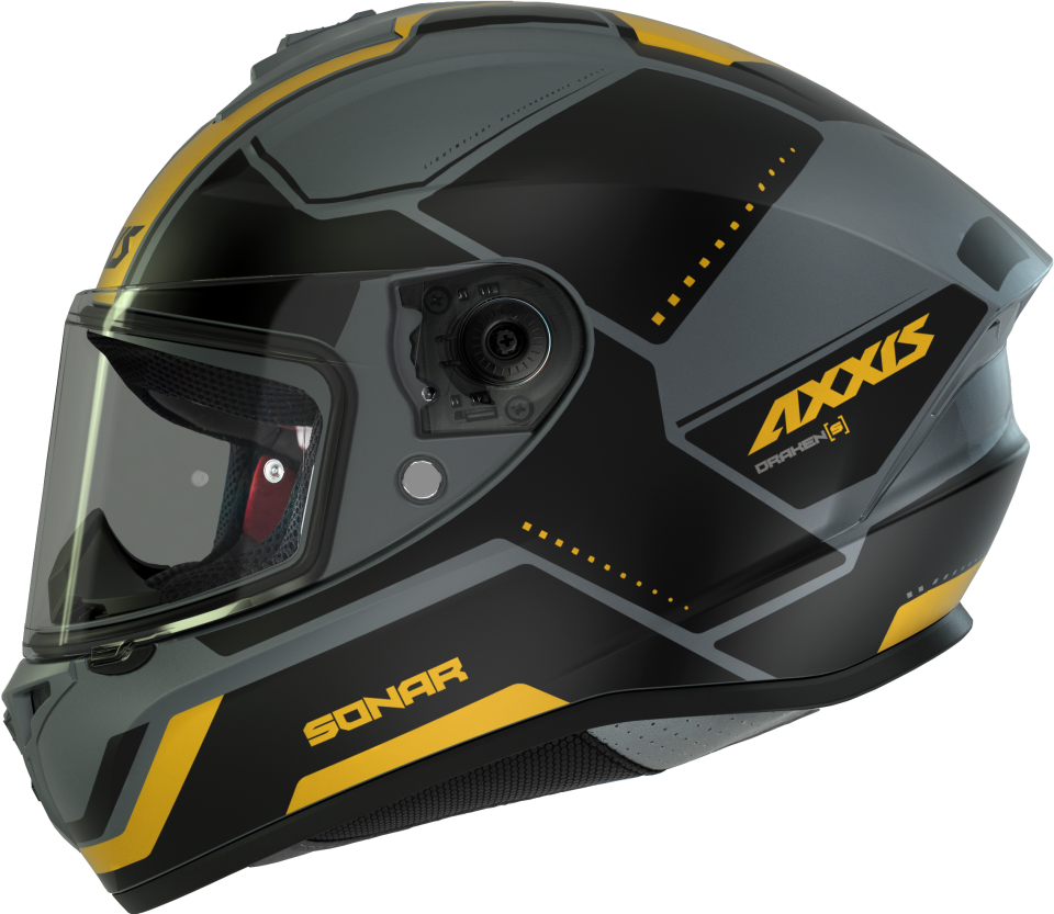 Axxis Draken S Sonar Mat Sarı