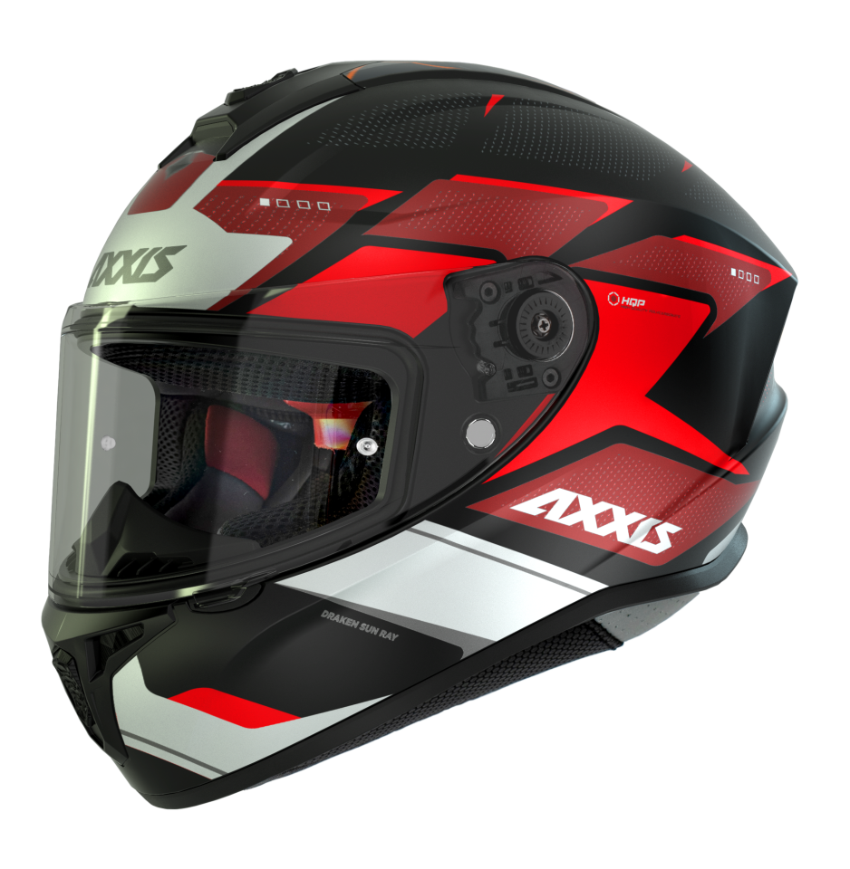 Axxis Draken S Sunray Mat Kırmızı