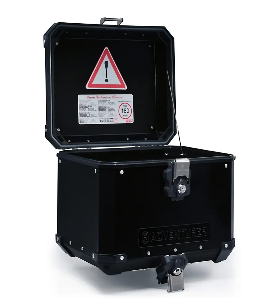 Alüminyum Arka Çanta , Aprilia Tuareg 660 Siyah - APRILIA - 48L