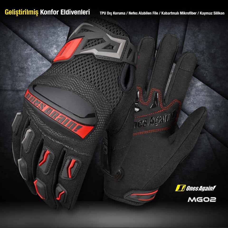 MG02 Kırmızı Eldiven