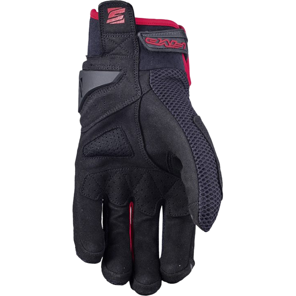 RS5 Air - Siyah/Kırmızı Motosiklet Eldiveni