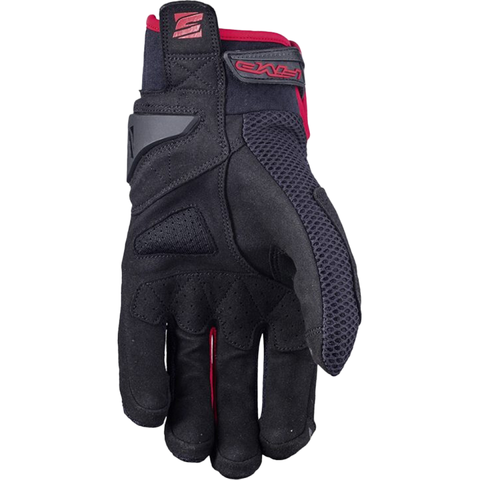 RS5 Air - Siyah/Kırmızı Motosiklet Eldiveni