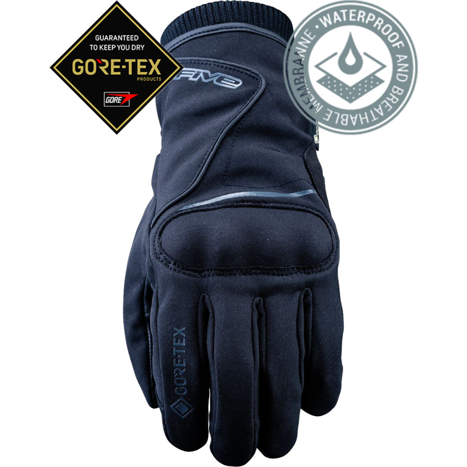 Five Gloves Stockholm GTX - Siyah Su Geçirmez Kışlık Eldiven