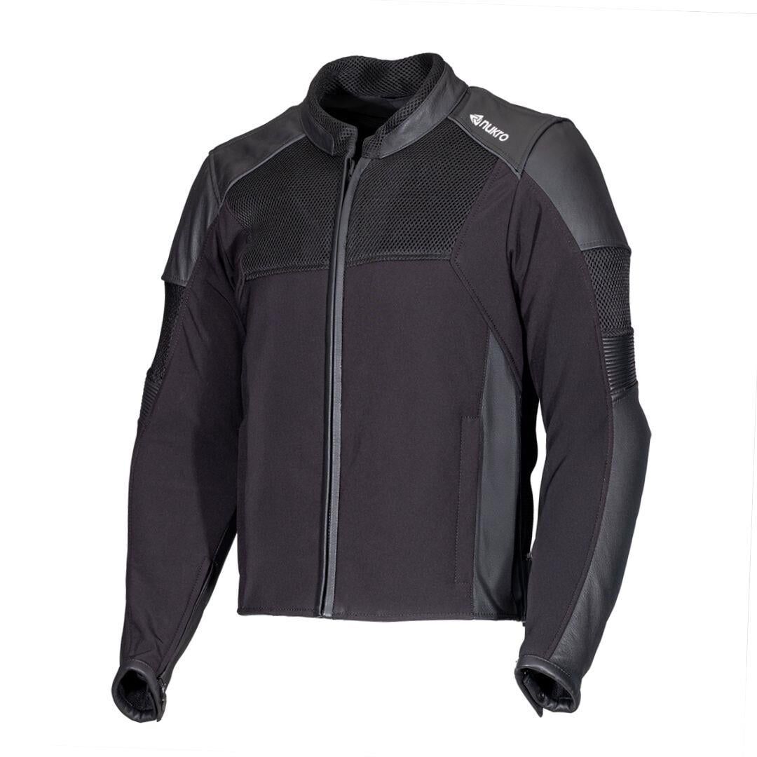 Nukrowear Shadow Yazlık Deri Motosiklet Montu 3XL