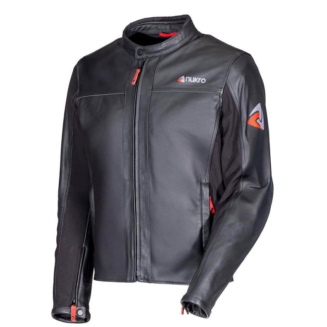 Nukrowear Street Korumalı Deri Motosiklet Montu L