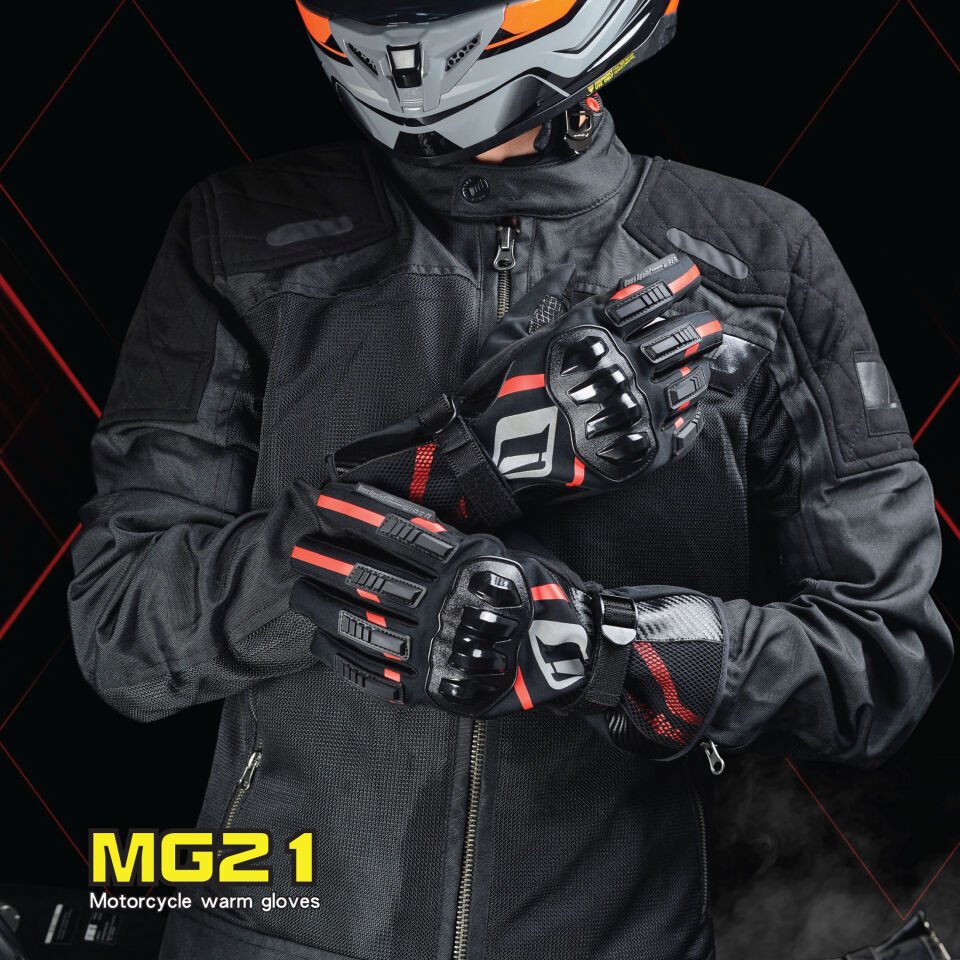 MG21 Kışlık Kırmızı Eldiven