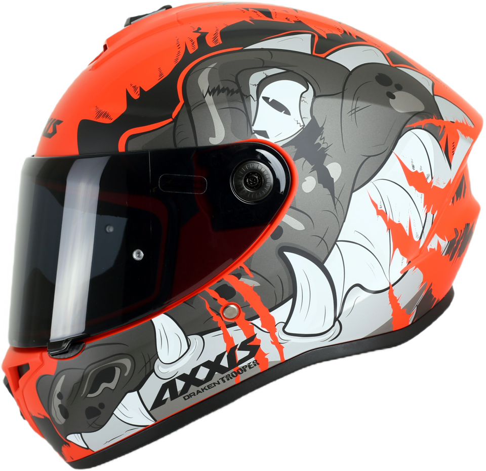 Axxis Draken S Tropper Mat Kırmızı