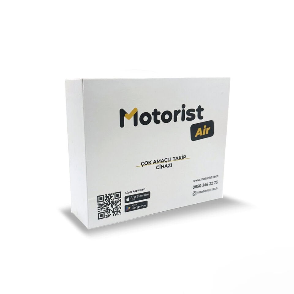 MOTORIST AIR TAKİP CİHAZI (12 AY KULLANIM) KABLOSUZ