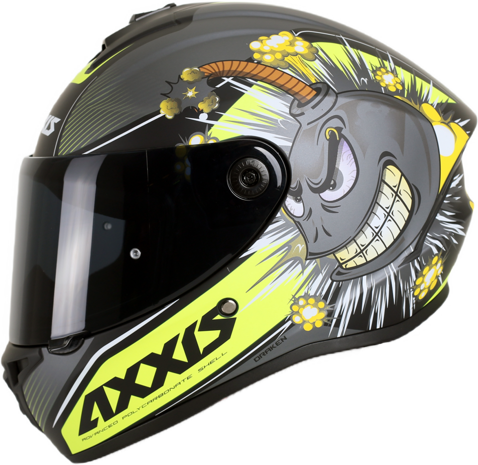 Axxis Draken S Bombs Mat Gri