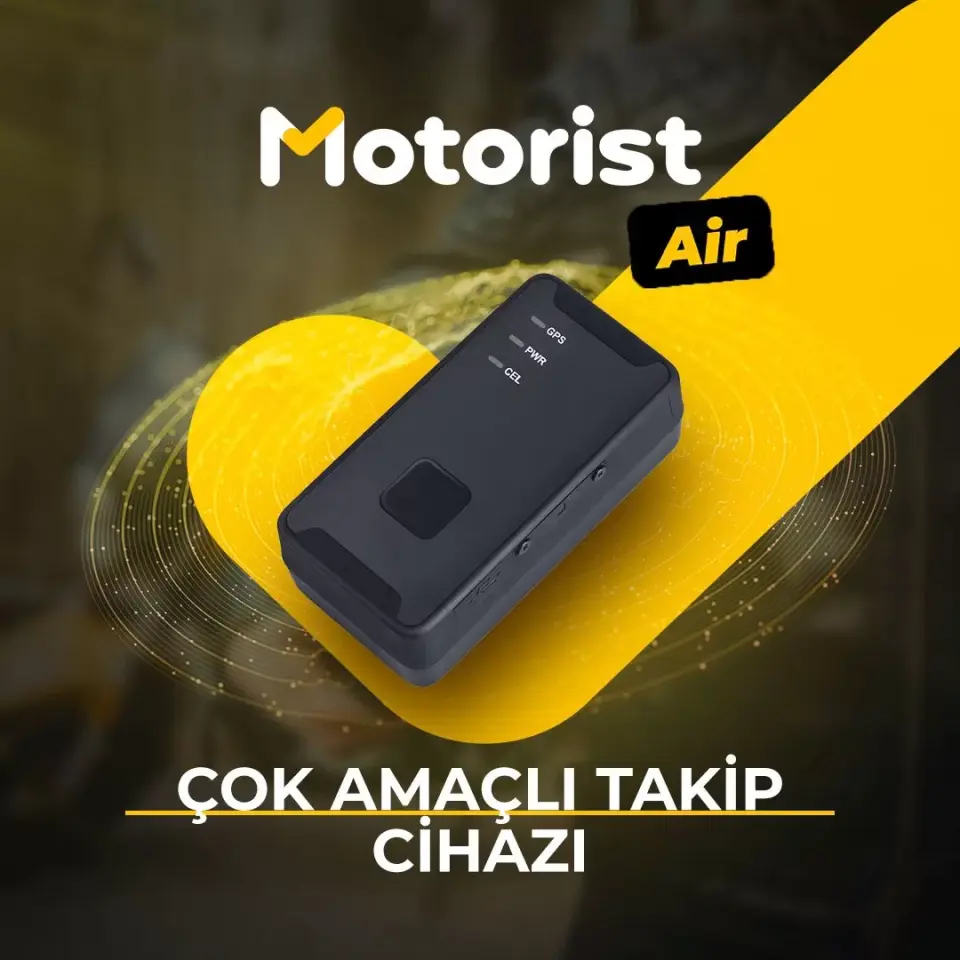 MOTORIST AIR TAKİP CİHAZI (12 AY KULLANIM) KABLOSUZ