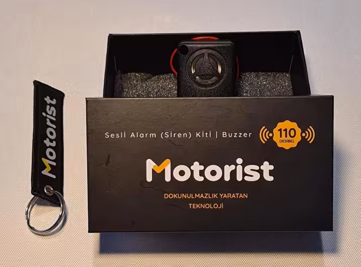 MOTORIST SİREN (SESLİ ALARM)