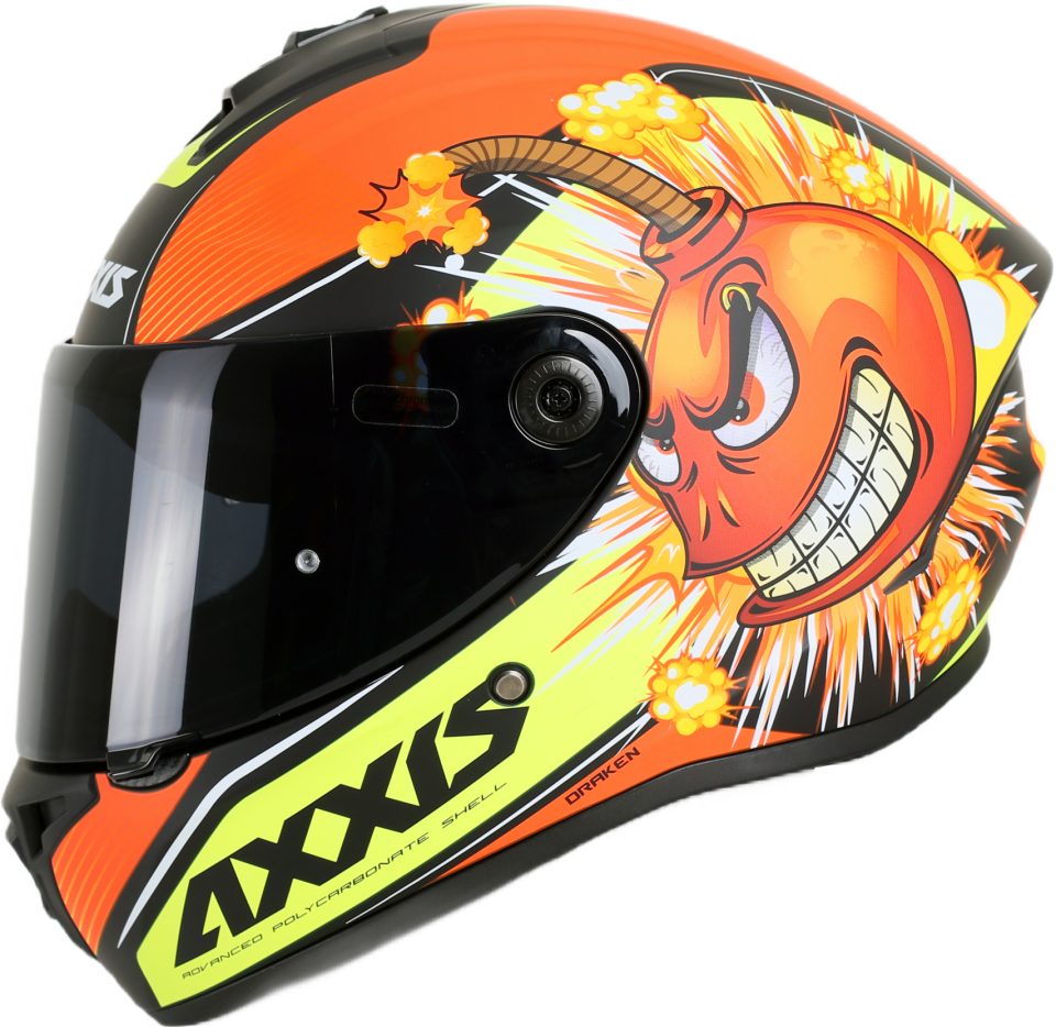 Axxis Draken S Bombs Mat Kırmızı