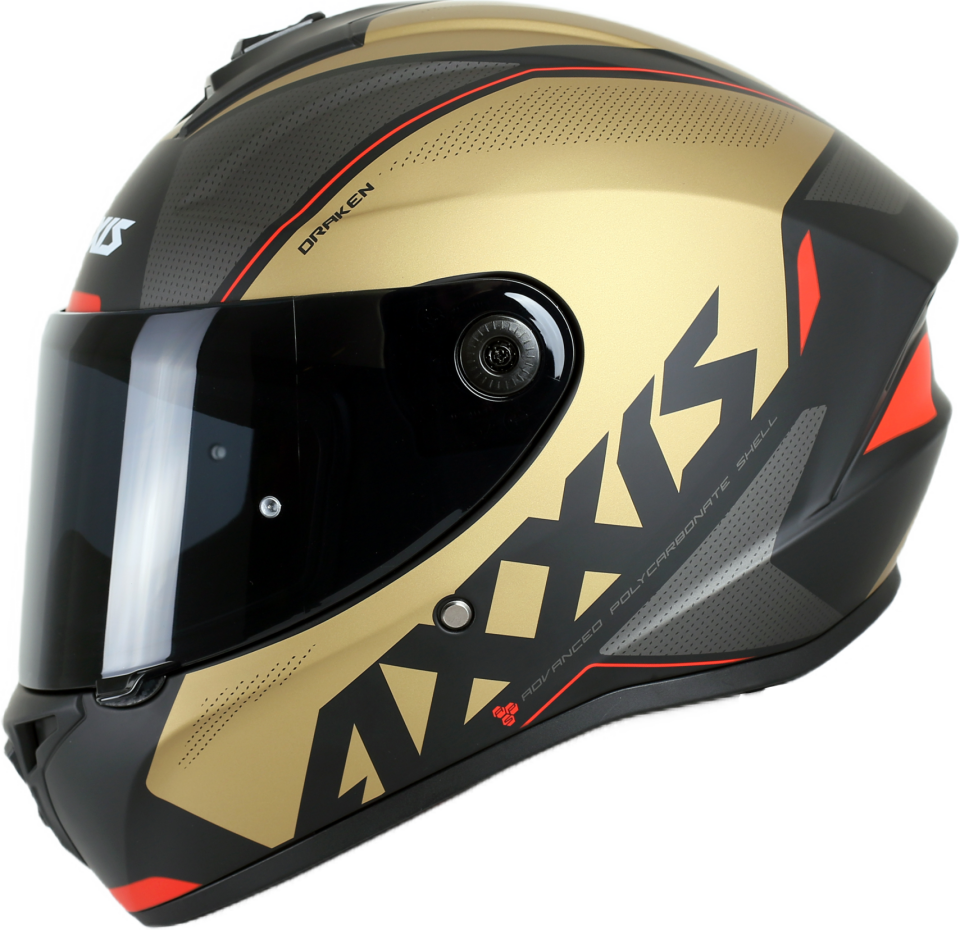 Draken S Gear Mat Kırmızı Gri Açık Kahverengi