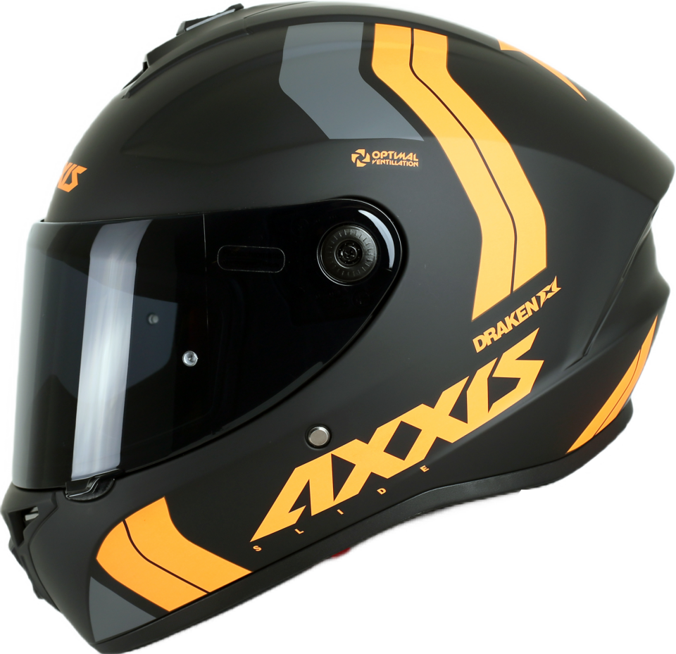 Axxis Draken S Slide Mat Fosfor Turuncu