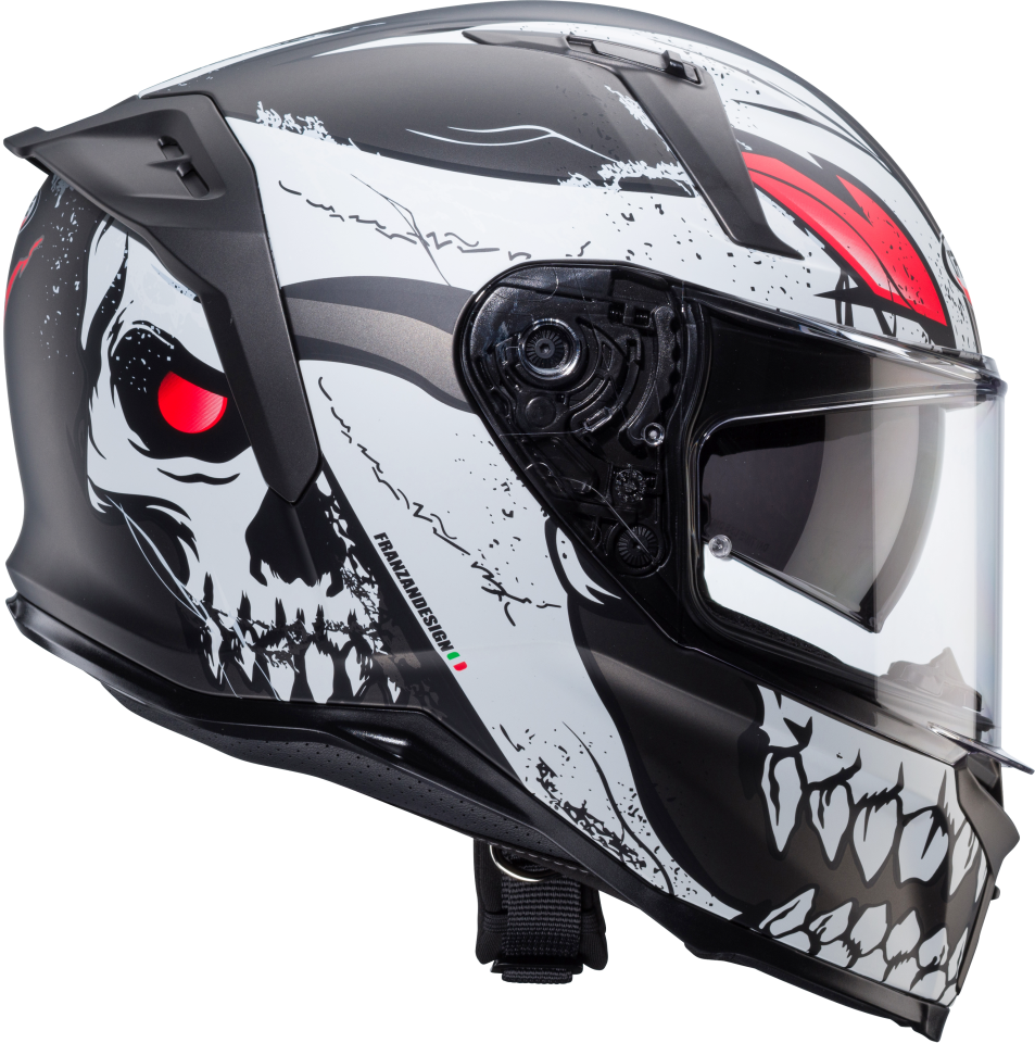 Avalon Punk Mat Gri Siyah Kırmızı