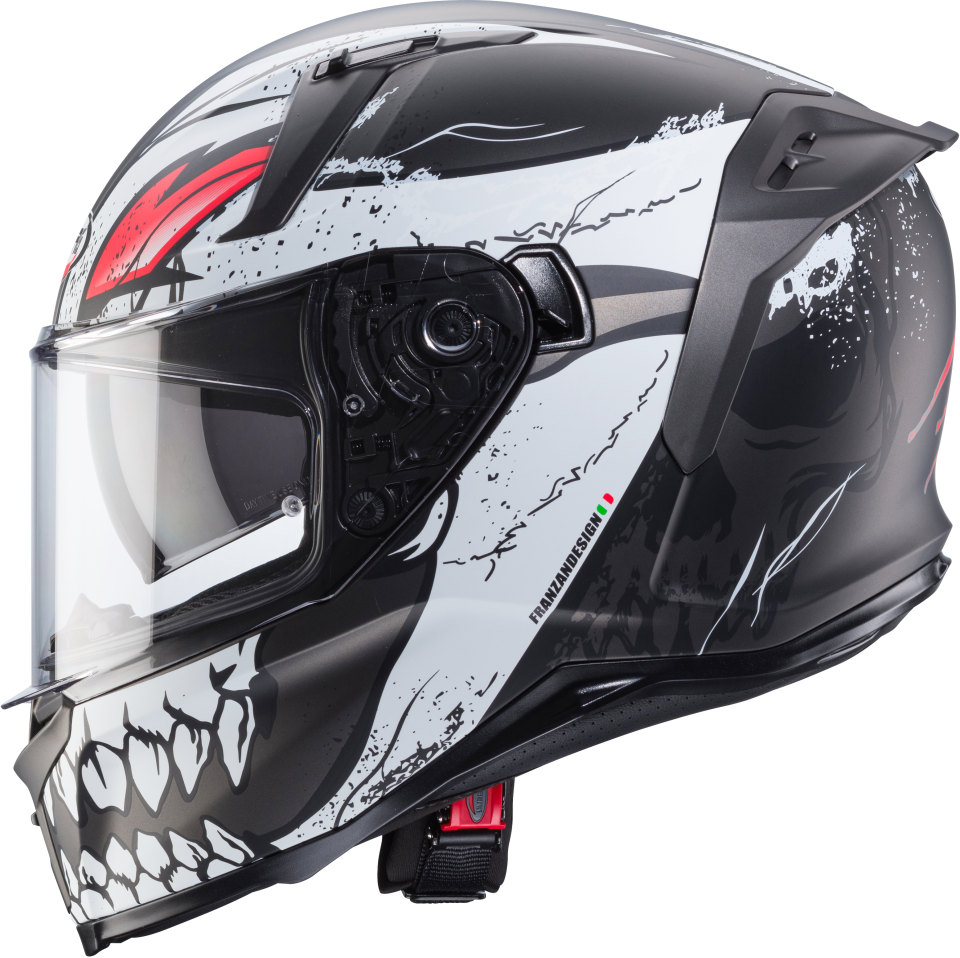 Avalon Punk Mat Gri Siyah Kırmızı