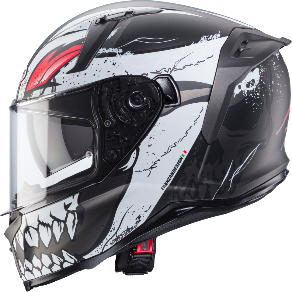 Avalon Punk Mat Gri Siyah Kırmızı