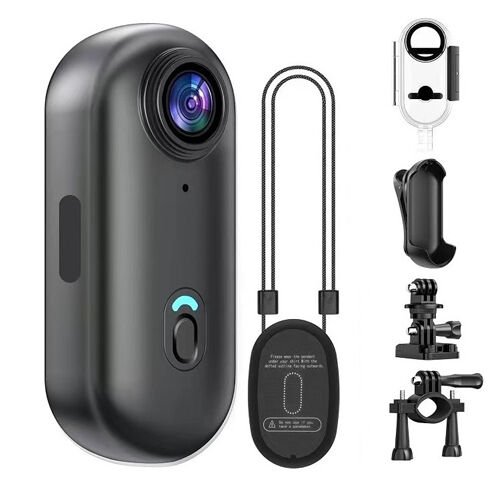 4K Ultra HD WiFi Aksiyon Kamerası - 120° Geniş Açı, H.265