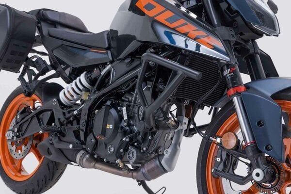 SW-MOTECH Koruma Demiri KTM 125/390 DUKE Svartpil/Vitpil 401