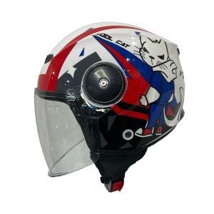 SW 814 COOL CAT White – Çocuk Kaskı