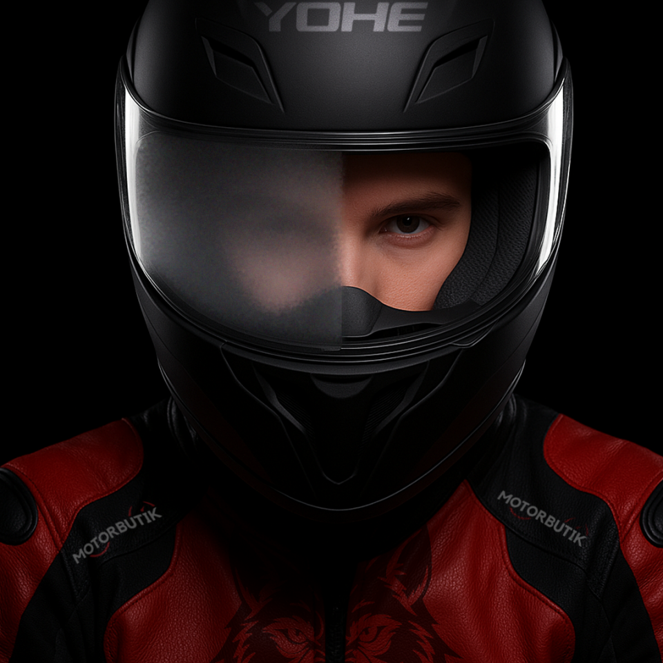 CARETECH CT-80S Motosiklet Kask Buğu Önleyici Film - Kask Vizörü Anti Fog Kolay Montaj