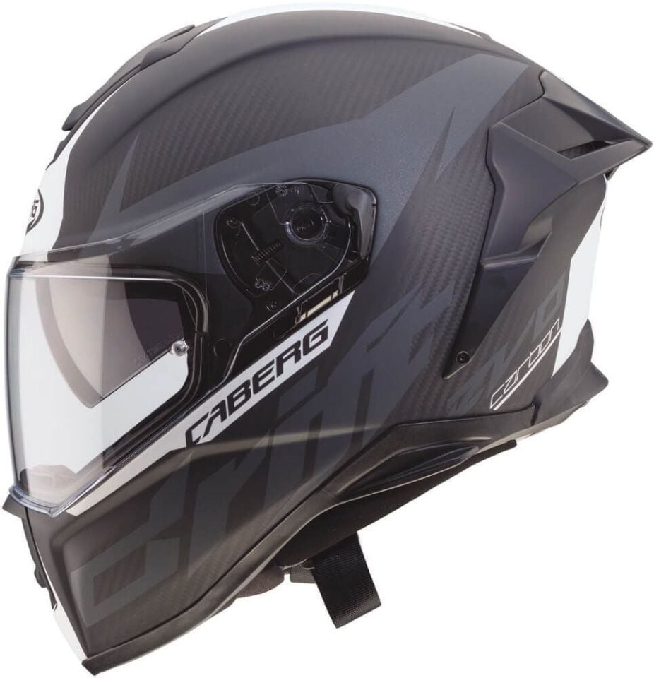 Caberg Drift Evo Carbon Mat Antrasit Beyaz