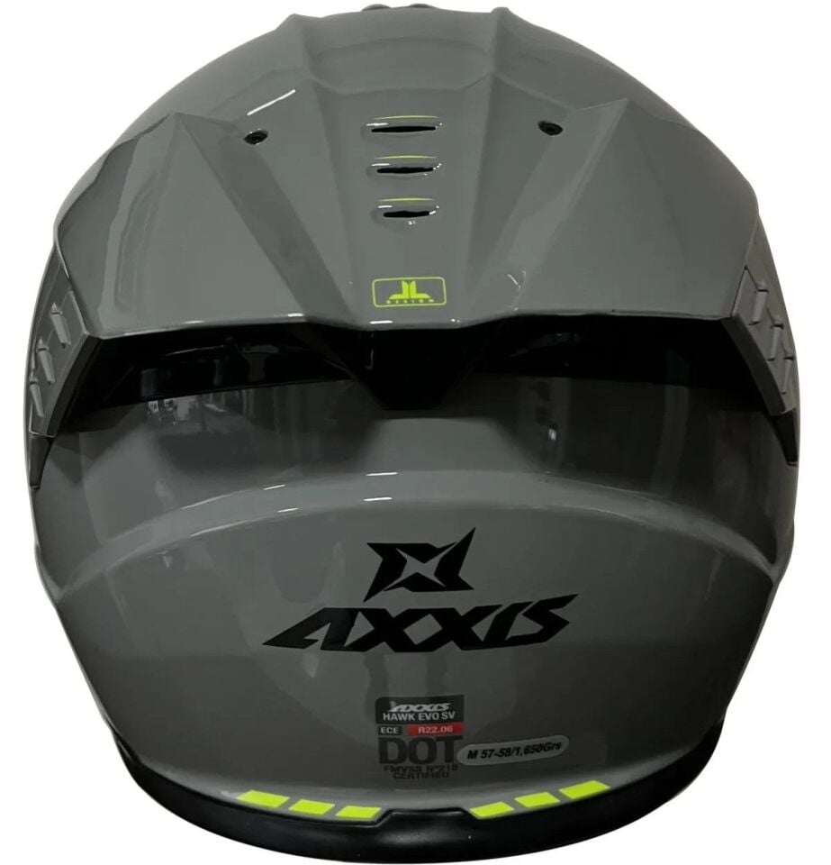 Axxis Hawk Evo Parlak Gri
