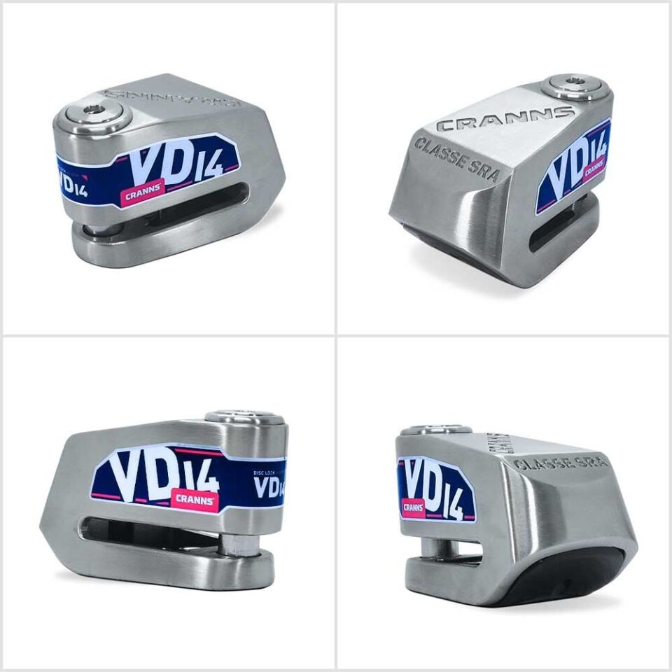 CRANNS VD14 Alarmlı Disk Kilidi 14mm