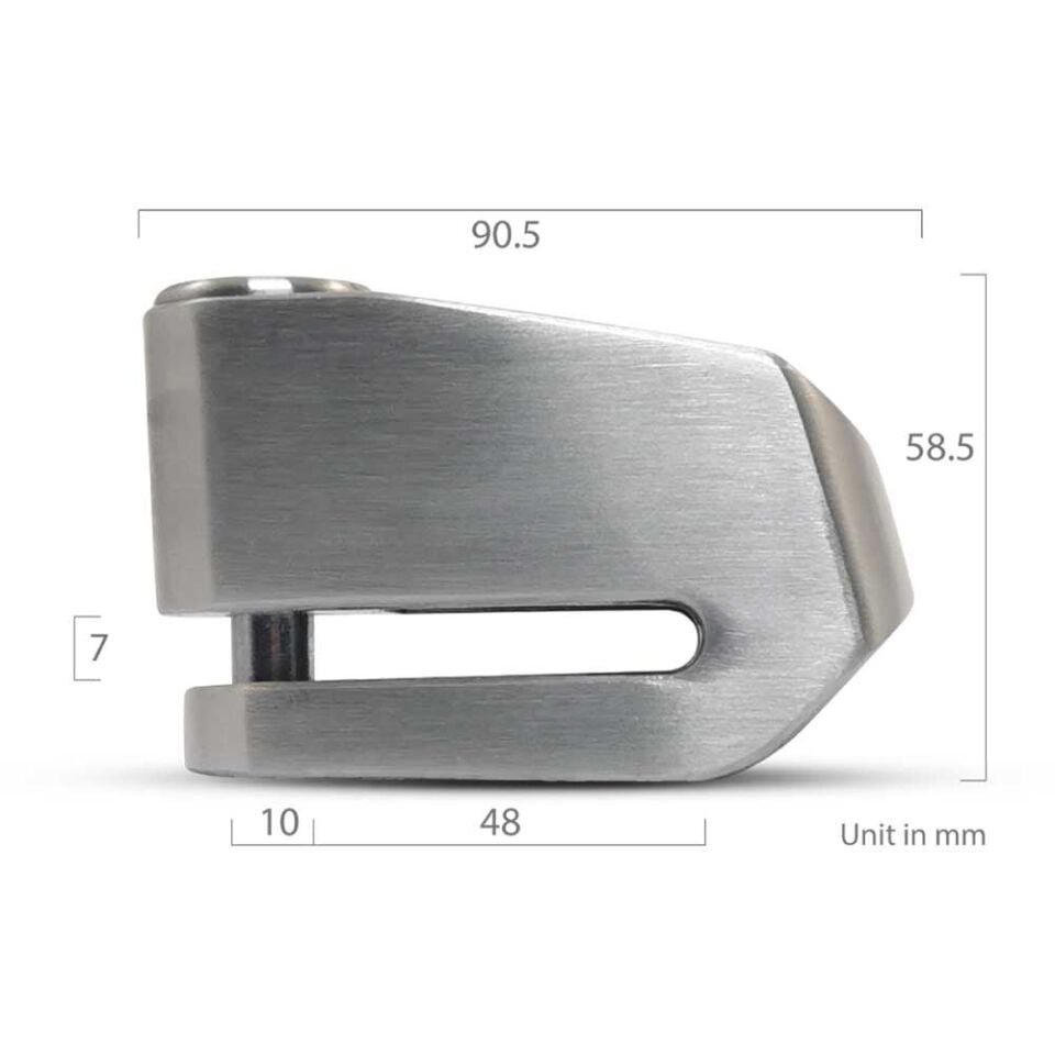 CRANNS VD10 Alarmlı Disk Kilidi 10mm