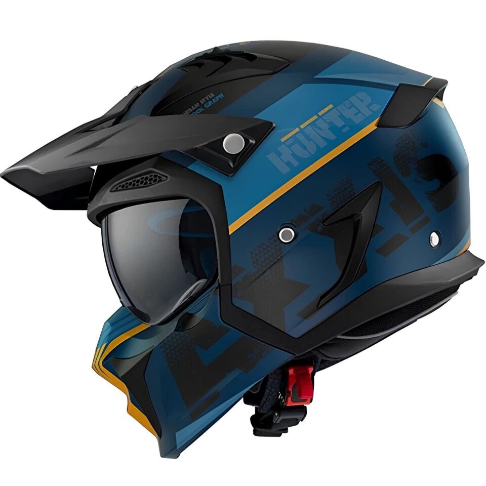 Hunter 980 Block Mat Mavi Sarı
