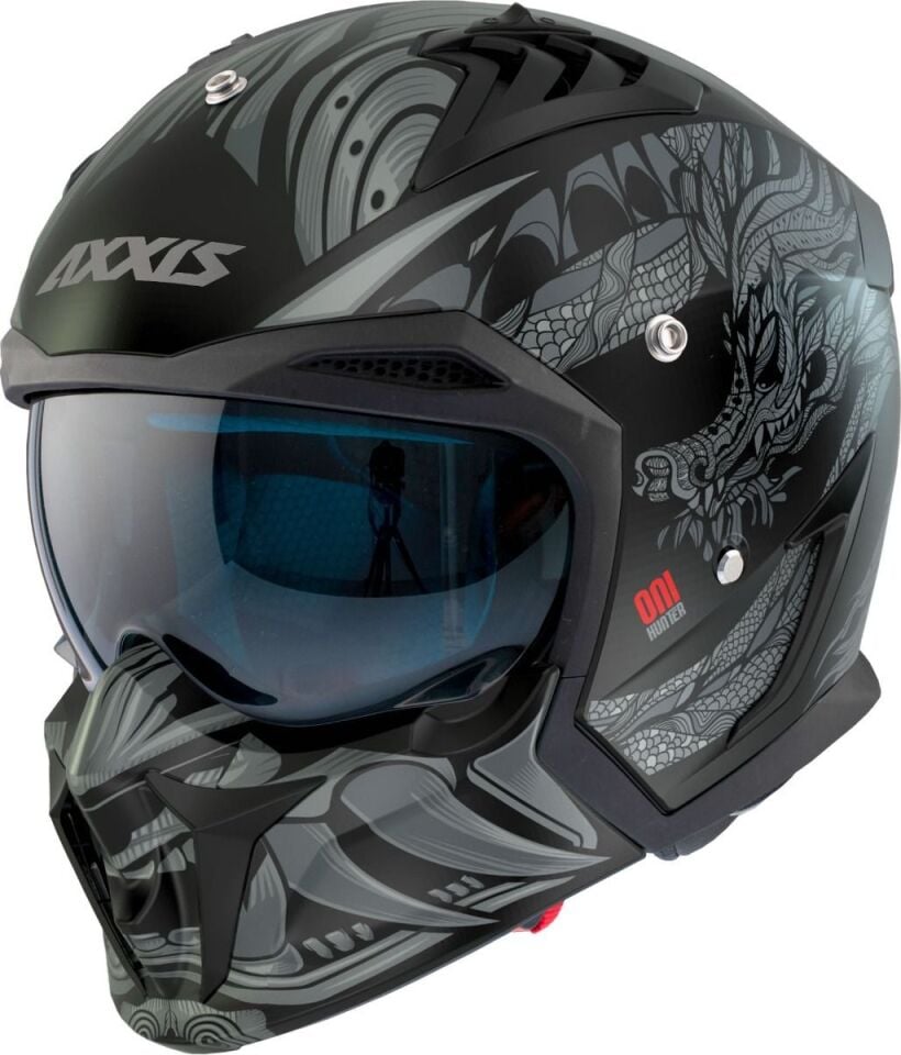 Axxis Hunter 980 Oni Mat Gri